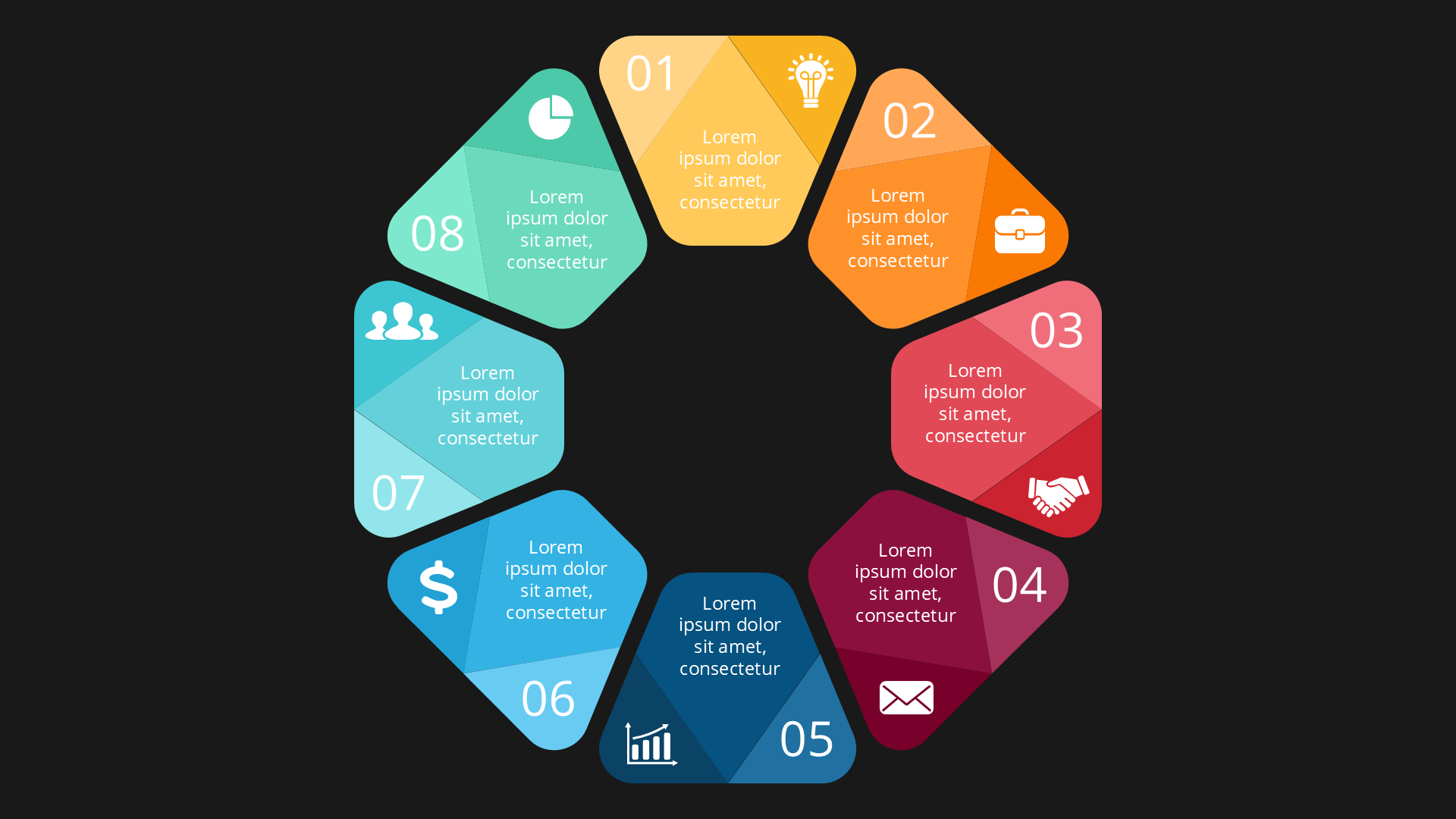 Diagrams dark slide 2